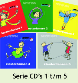 Kleuterdansen 1 t/m 5 Set [CD]